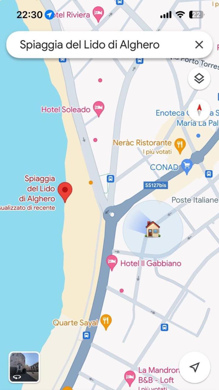 Nura'S - Casa Azzurra Seaside Διαμέρισμα Αλγκέρο Εξωτερικό φωτογραφία